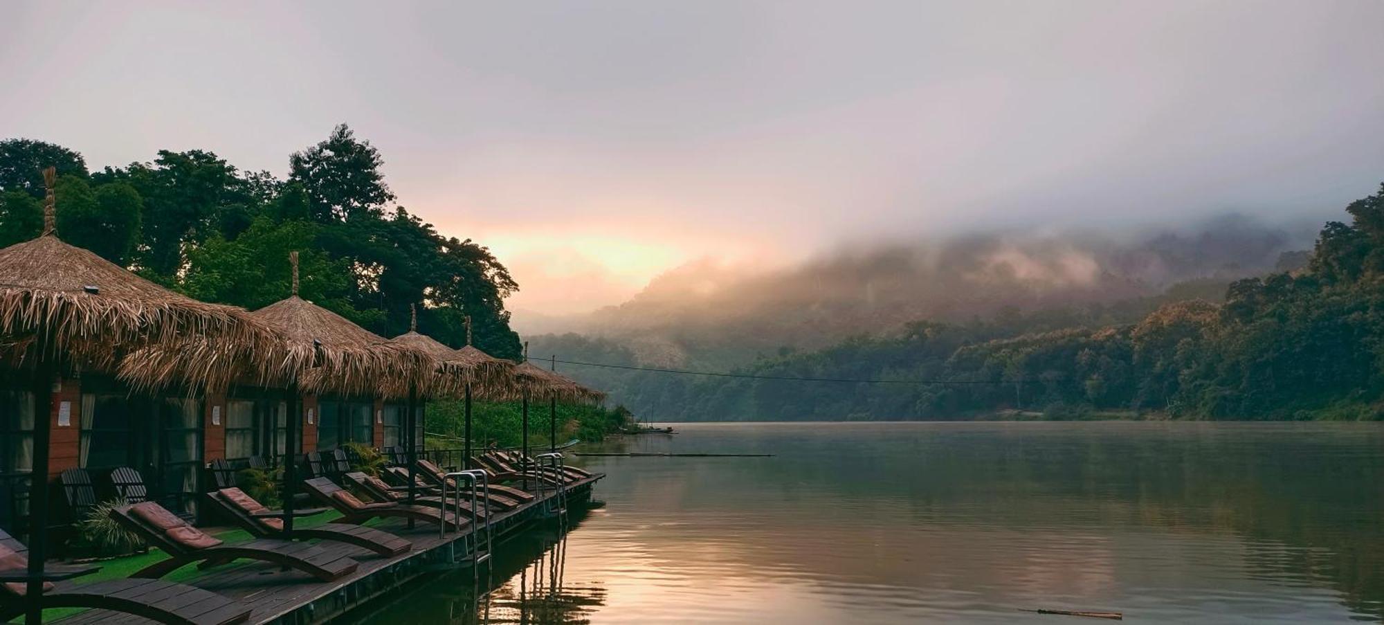 Ou River House Nongkhiaw Eksteriør billede