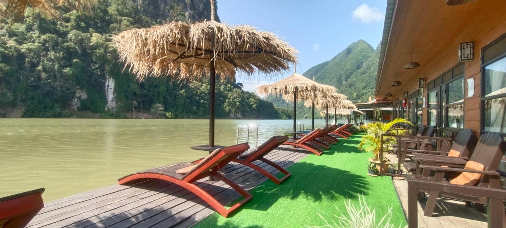 Ou River House Nongkhiaw Eksteriør billede